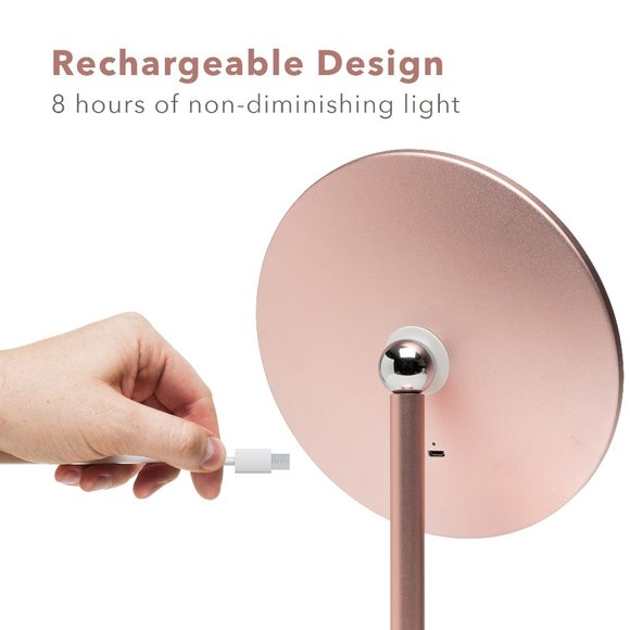 Nala 1X, 10X Magnification Pedistal Mirror - New in box. - Picture 2 of 9